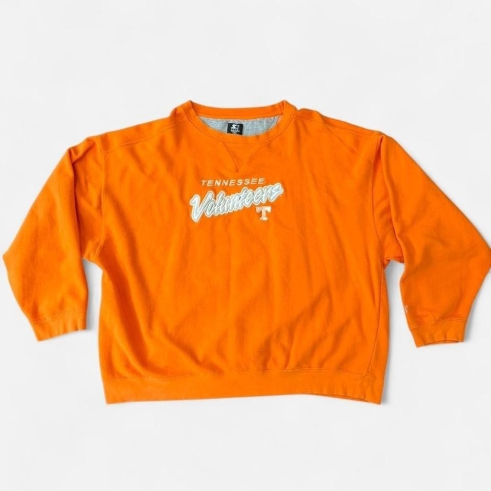 Vintage Starter Team Tennessee Volunteers Orange Crewneck Size 3XL‎